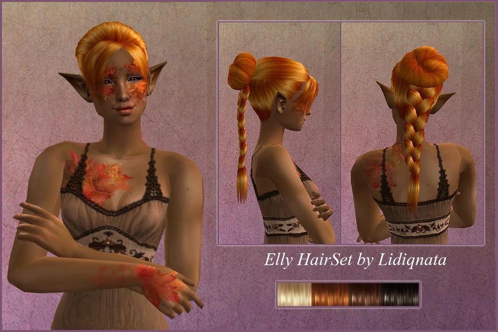 Elly hair mesh set